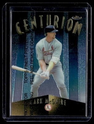 1998 Finest Centurions Mark McGwire 123/500 St. Louis Cardinals #C8 Insert