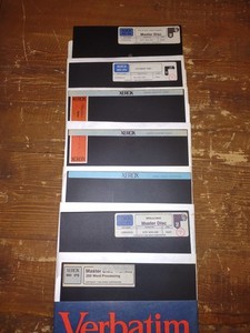 Xerox 860 & Cobol 8" Floppy software Discs USED AS IS for recovery or reformat
