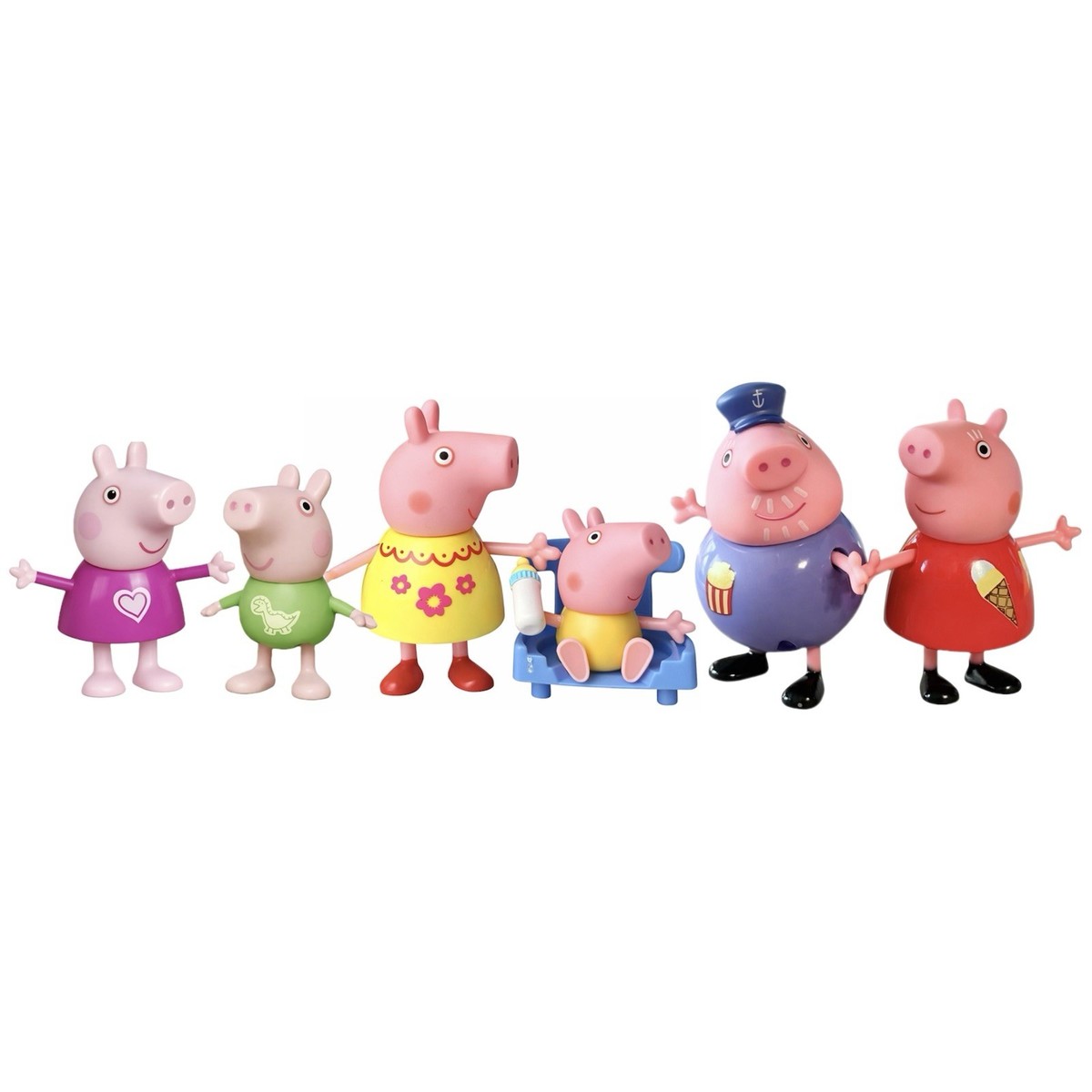 GC Cousin Chloe & Baby Alexander, Granny Pig Grandpa Pig & Peppa