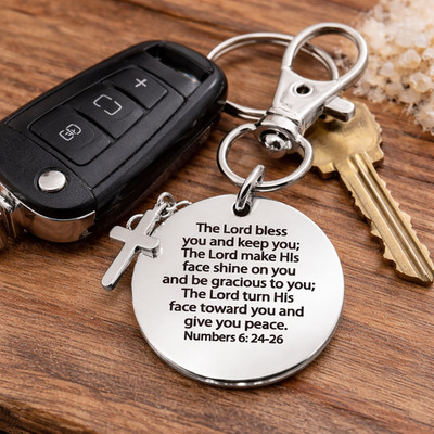 The Lord Bless You Charm Clip On