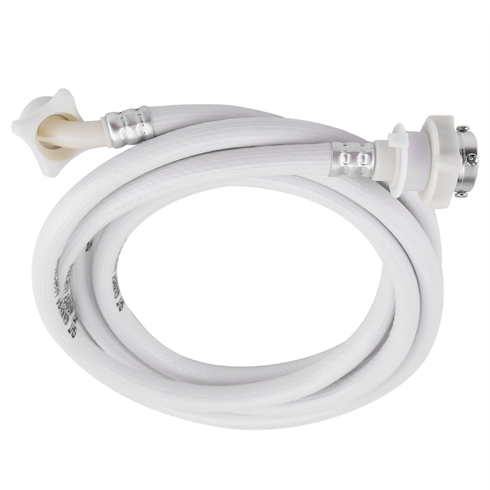 Washing Machine Water Inlet Hose Washer Pipe Tube Connector White Color Long