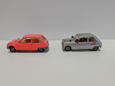Majorette Lot of two Renault R5  #257