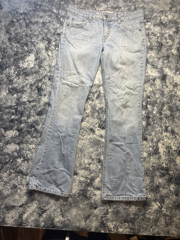 Signature by Levi Strauss Low Rise Bootcut Juniors 9 Medium Blue Denim Jeans