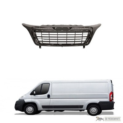 Kühlergrill Kühlergitter Grill schwarz passt für Peugeot Boxer Baujahr 2014