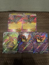 Chaos Rising Full Arts Lot of 5 Ultra Rare Gourgeist EX And Mega Dragalge EX