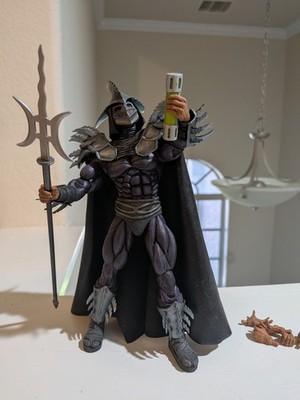 NECA Super Shredder Shadow Master Action Figure TMNT II Secret of the Ooze