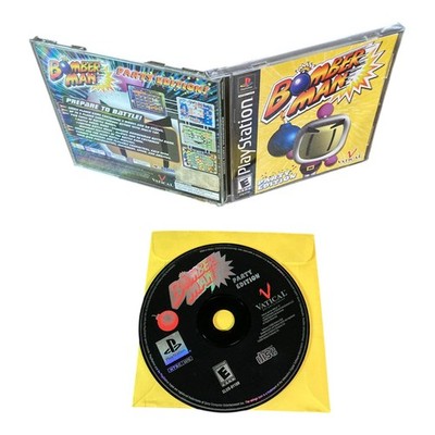 Sony PlayStation 1 PS1 CIB COMPLETE TESTED Bomberman Party Edition