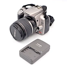 Canon EOS Digital Rebel XT Silver Digital SLR Camera - 401