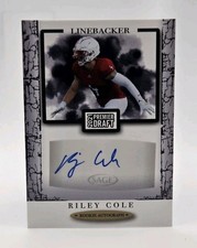 2021 Sage Premier Draft - Autographs Riley Cole #A64 (AU, RC)
