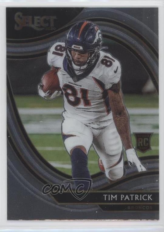 2020 Panini Select Field Level Tim Patrick #375 06rw
