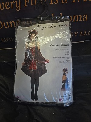 Leg Avenue Vampire Queen Costume Adult Large Gothic Halloween Used ...