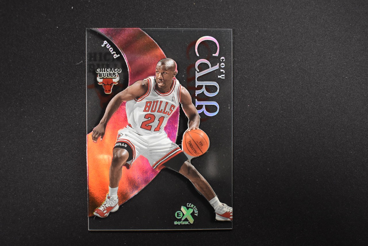 1998-99 Skybox E-X Century Cory Carr #71 Chicago Bulls