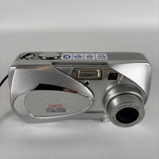 Olympus CAMEDIA D-580 Zoom 4.0MP Digital Camera - Silver Tested Works
