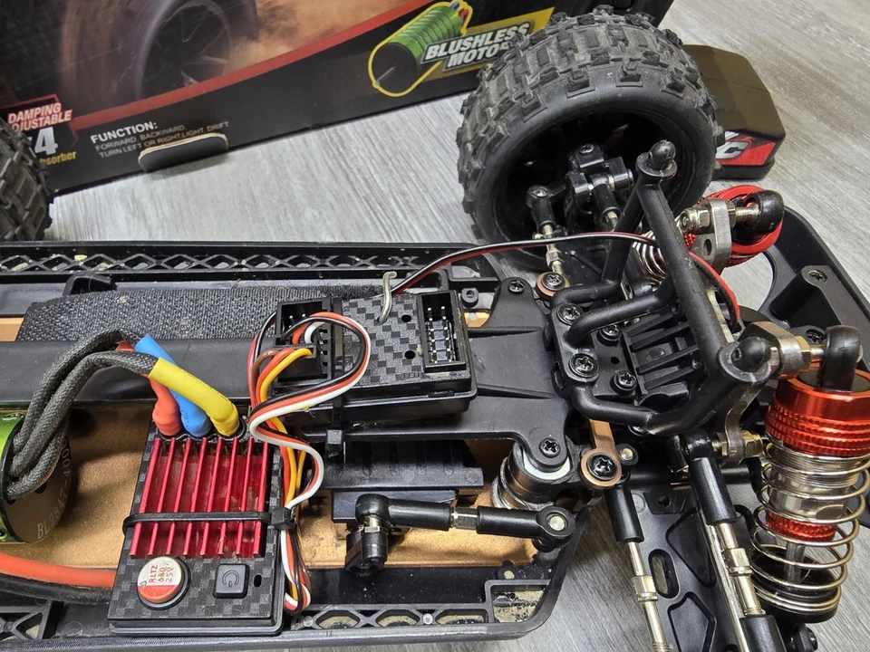  1/12 Brushless 4WD RC Truck Buggy for Adults, 2.4G Truggy  - Image 4 of 4