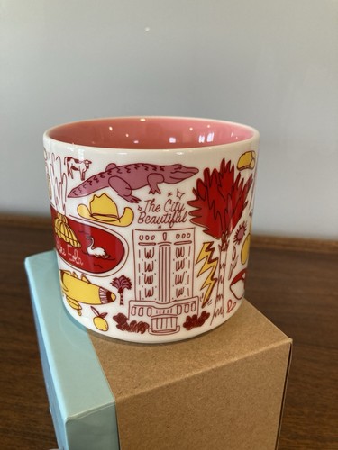New Starbucks Orlando Florida Been There Series Collection 14 oz Ceramic Cup Mug - Picture 3 of 7