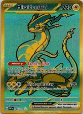 Miraidon ex Holo Hyper Rare SV: Paldean Fates 243/091 NM on eBay