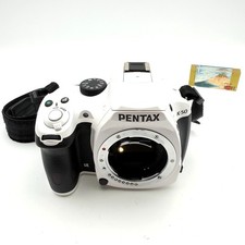 PENTAX K-50 White DSLR Camera Body APS-C SR Weather Resistant Japan