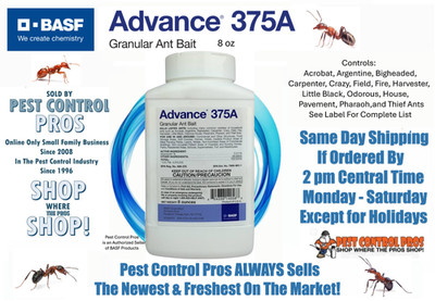 8 oz Advance 375A Granular Ant Bait Control Pharoah Carpenter Black Acrobat etc 