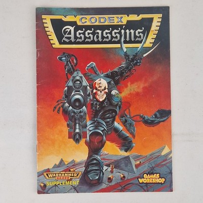 Warhammer 40k Codex Assassins W40k Supplement Games Workshop Taschenbuch