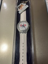 Raro Orologio Vintage Fiorucci Manette NOS Design Italiano Effetto Argento Raro