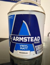 Armstead Trade Magnolia Vinyl Matt Paint 2.5 Litres