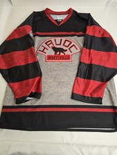 Huntsville Havoc Hockey Nutkevitch Signed FauxBack Retro Sweater Inspired Jersey