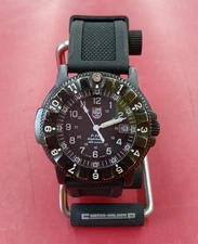 LUMINOX F-117 Nighthawk 3400 Series with Aftermarket Strap