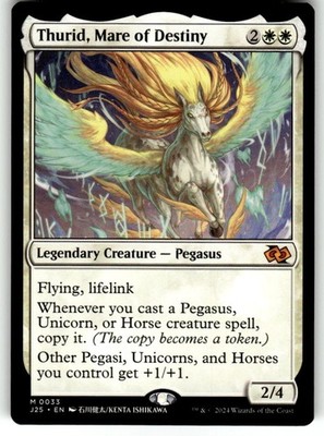 Thurid, Mare of Destiny (Anime) Foundations Jumpstart Regular MTG NM