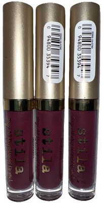 Pack Of 3 Stila Stay All Day Liquid Lipstick CHIANTI (Travel Size/New/Unsealed)