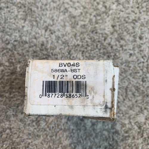 Superior Refrigeration 586WA-8ST Full Port 1/2”  ODS Ball Valve