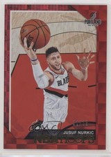 2018-19 Panini NBA Hoops Red Checkerboard 11/15 Jusuf Nurkic #188 0b2