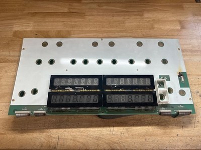 Banzai Run Pinball Machine Display and Lamp Board D-10877