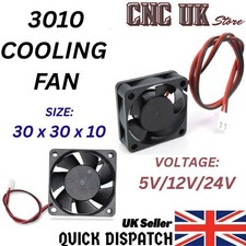 3010 FAN 30mm X 30mm X 10mm MINI SQUARE BRUSHLESS COOLING FAN 5V 12V 24V DC
