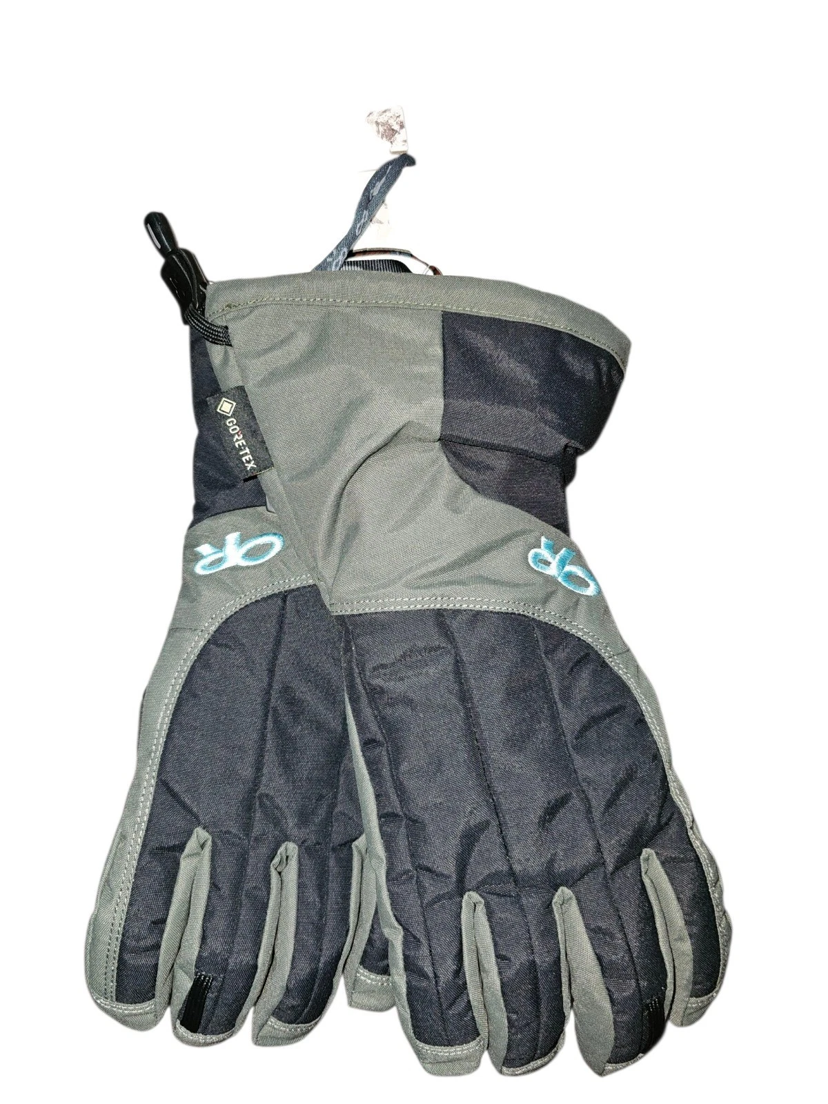 NWT Women’s Outdoor Research Arete M 7 Mountaineering Glove black charcoal
