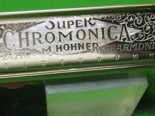 M. HOHNER CHROMONICA KEY C 12 HOLES HARMONICA GERMANY NM CONDITION - Picture 6 of 11