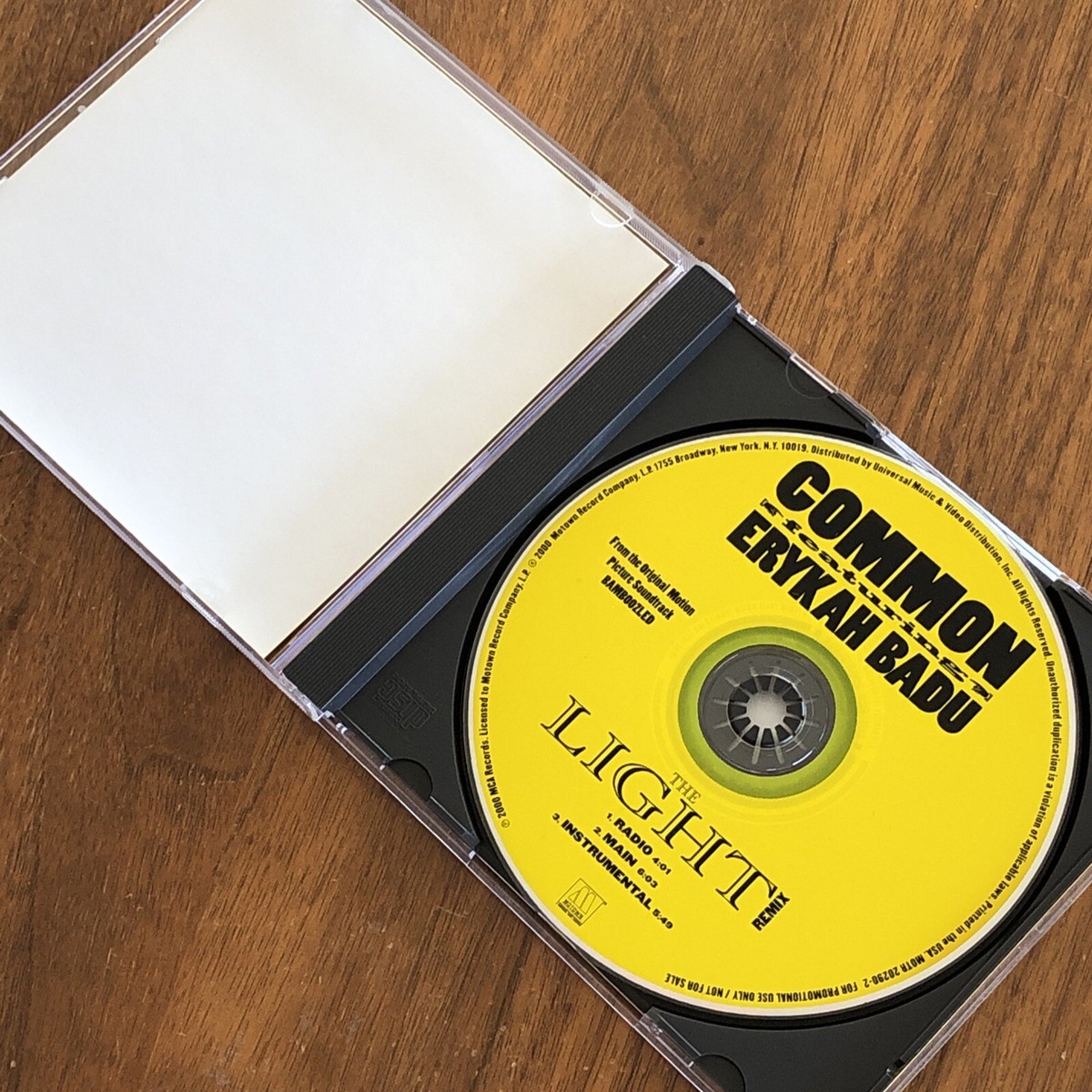 The Light (Remix) [Single] [Promo] by Common featuring Erykah Badu