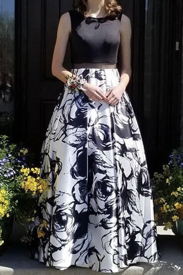 Semi formal attire for top women black and white
