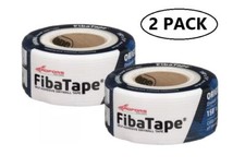 FibaTape Standard White 1-7/8 in. x 150 ft. Self-Adhesive Mesh Drywall- 2 Pack