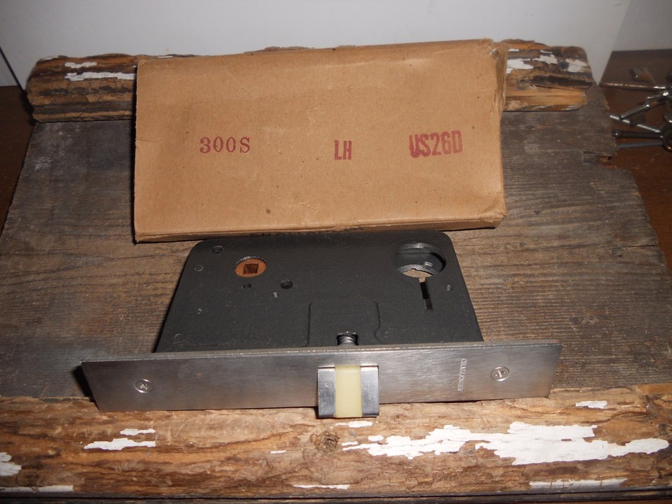 CHALLENGER NEW OLD STOCK COMMERCIAL HEAVY/METAL MORTISE LOCK SOLD AS