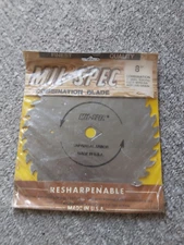 Mil-spec circular saw 8 inch combination wood saw blade made in USA