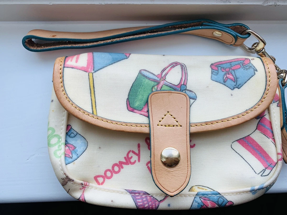 Dooney and hotsell bourke flap wristlet