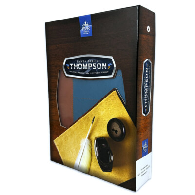 Biblia Pastoral Thompson RV1960 Edición para el estudio bíblico azul