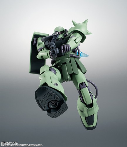 Robot Spirit SIDE MS MS-06F-2 Zaku II F2 Type ver. A.N.I.M.E. Figure IN STOCK - Picture 11 of 15