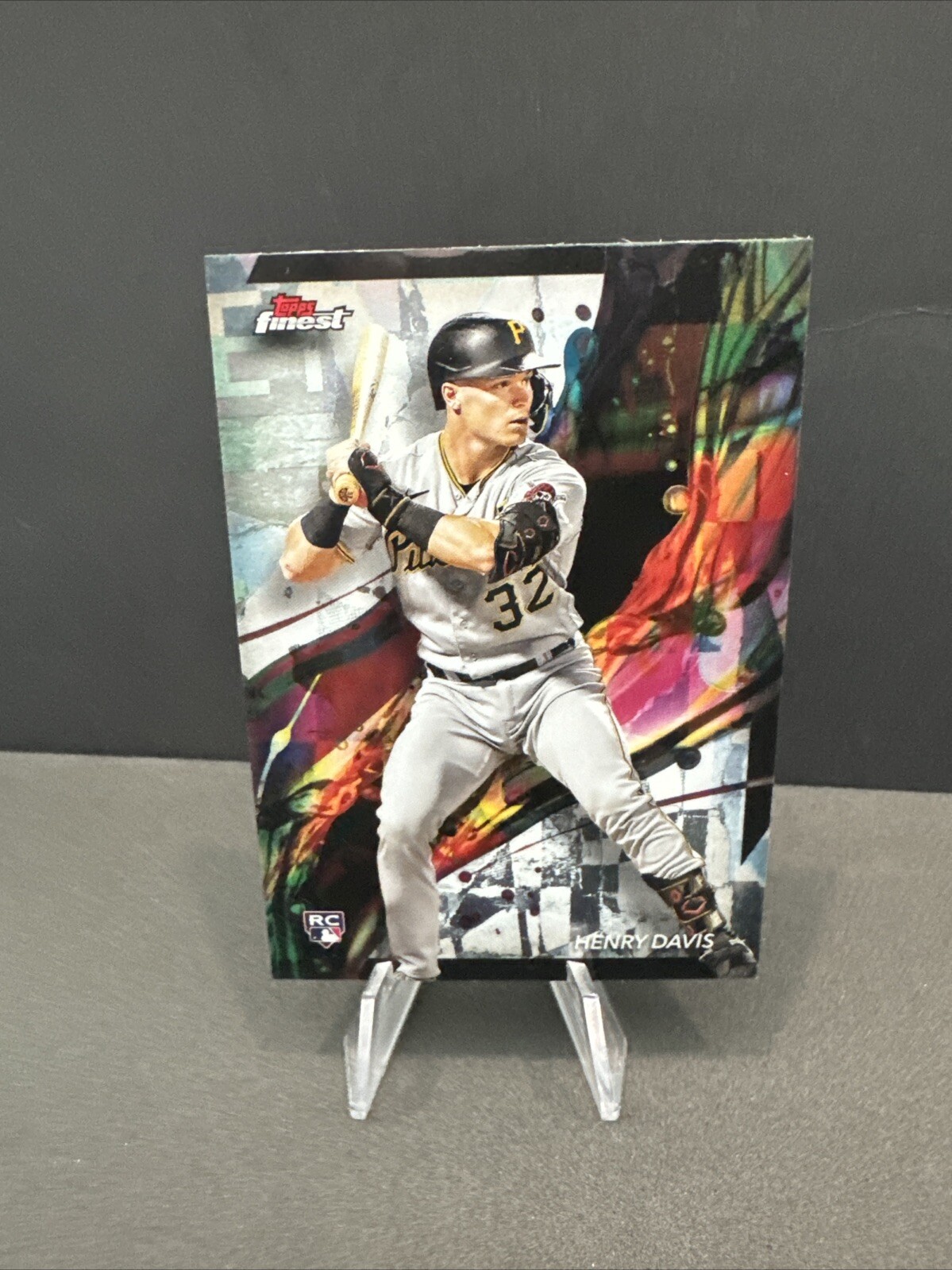 2024 Topps Finest Henry Davis RC #15 Refractor PIRATES