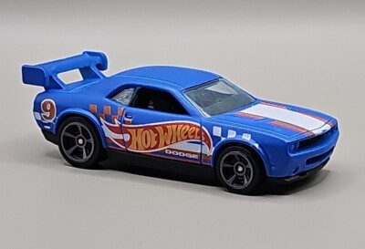 Dodge Challenger Drift Car (Satin Blue) - HW Race Team - Hot