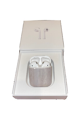 Apple AirPods Generation 2 with Charging Case MV7N2AM/A Concrete DBrand Skin
