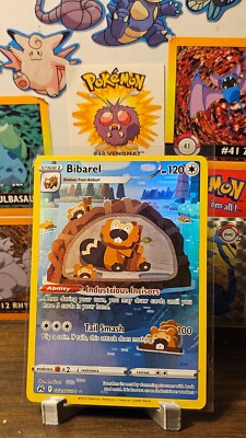 Pokemon - Bibarel Crown Zenith Galarian Gallery GG25/GG70 Ultra Rare NM