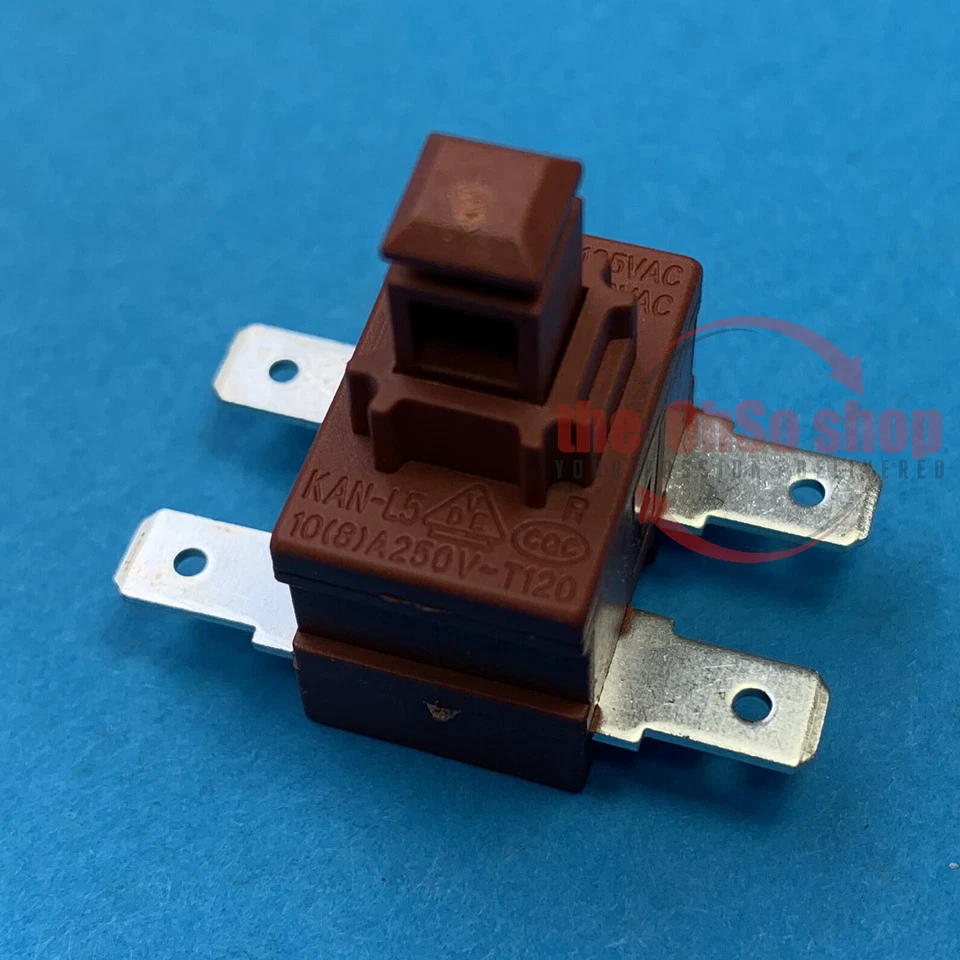 Interruptor de encendido/apagado de botón pulsador de doble polo HENRY MICRO HVR200 - aspiradora aspiradora aspiradora Foto 2 de 4