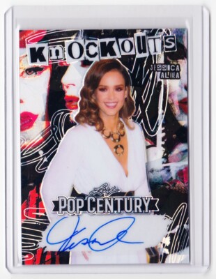 Jessica Alba 2023 Leaf Pop Century Autograph Card # 1/1 Jessica Alba 2023 Leaf Pop Century Autograph Card # 1/1