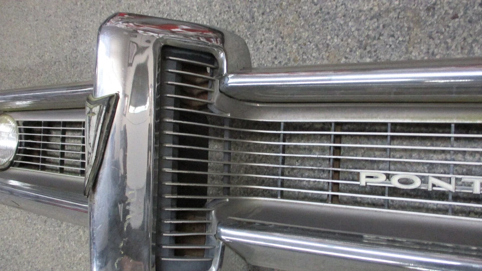 Pontiac Catalina Bonneville Parisienne 1968 conjunto de parachoques delantero con rejilla Foto 3 de 4